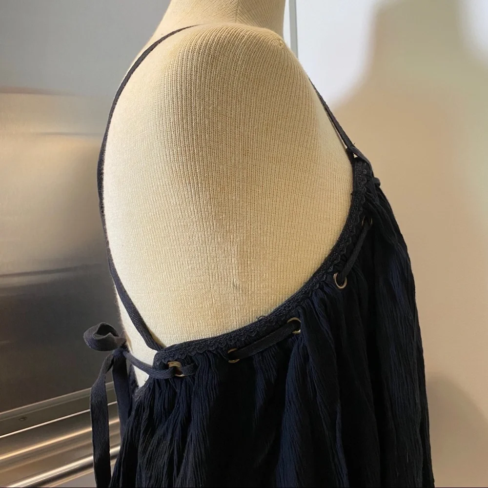 Free People Tie Back Top